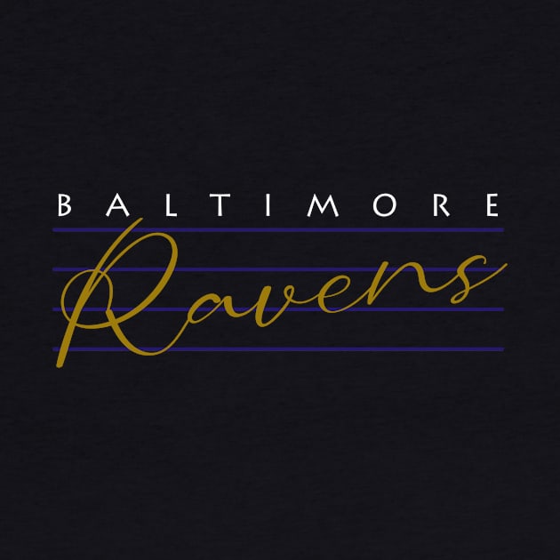 Baltimore Ravens by CovpaTees